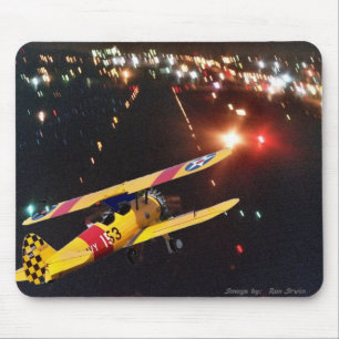 Mousepad Stearman Nite Lndg