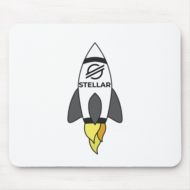 Mousepad Stellar Para O Foguete Da Lua (Frente)