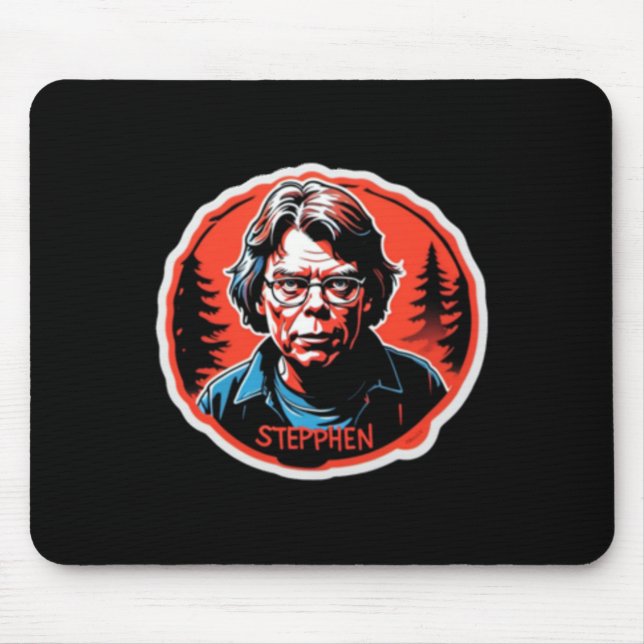 Mousepad Stephen King Sticker (Frente)