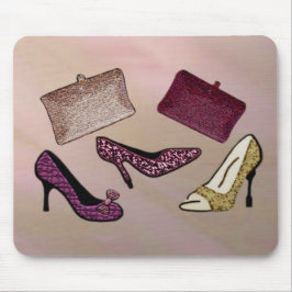 Mousepad Steppin elétrico de néon para fora