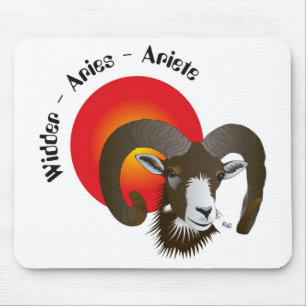 Mousepad Sternzeichen carneiro Mauspad