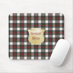 Mousepad Stewart Dress Modern Original Scottish Tartan
