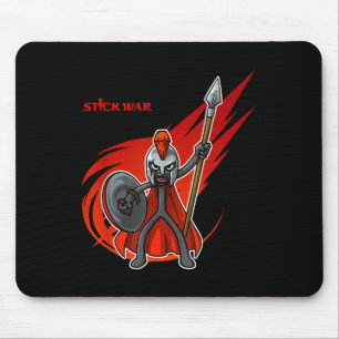 Mousepad Stick War 3 - Líder de Spearton - Atreyos