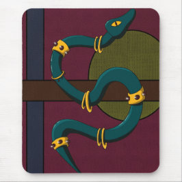 Mousepad Sticker Carré Snake