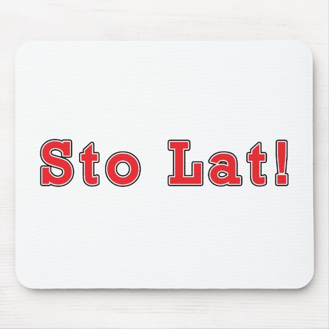 Mousepad Sto Lat! (Frente)