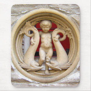 Mousepad Stone Citizens granito putto e golfinhos