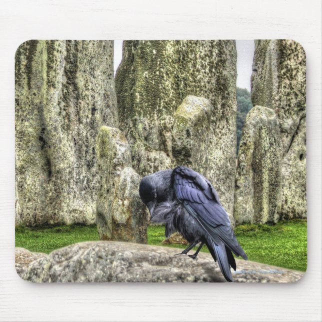Mousepad Stonehenge Celtic Standstone Stones na Grã-Bretanh (Frente)
