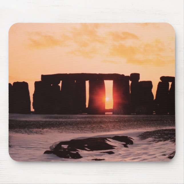 Mousepad Stonehenge, solstício de inverno (Frente)