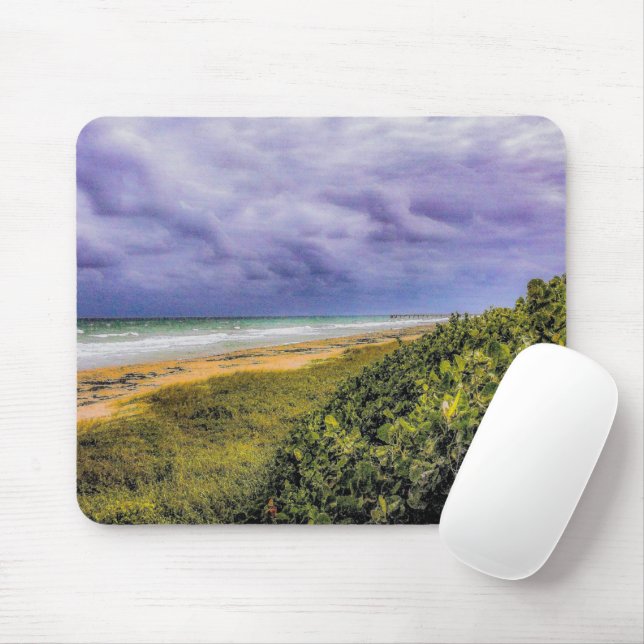Mousepad Stormy Jupiter Beach (Com mouse)