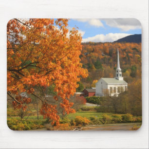 Mousepad Stowe Vermont no outono