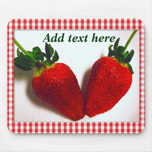 Mousepad Strawberry Lover_ (Frente)