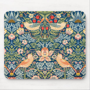 Mousepad Strawberry Thief (por William Morris)
