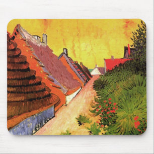 Mousepad Street in Saintes Maries por Vincent van Gogh