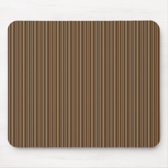 Mousepad Stripes castanhas (Frente)