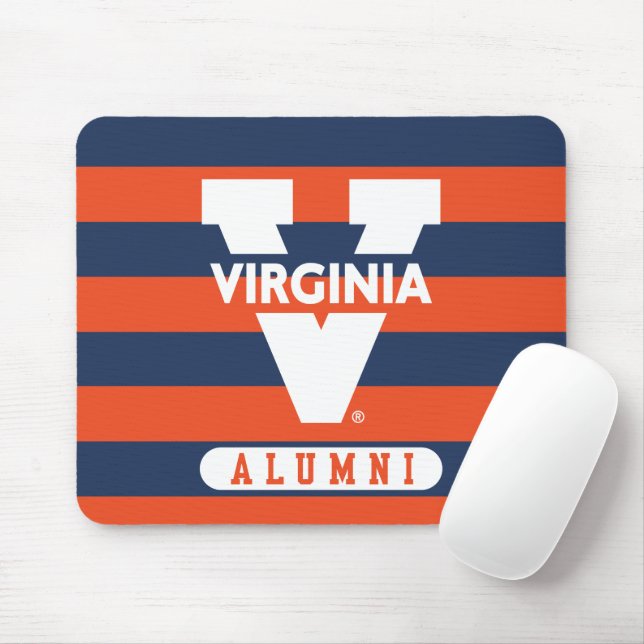 Mousepad Stripes de Alunos da Virginia Cavaliers (Com mouse)