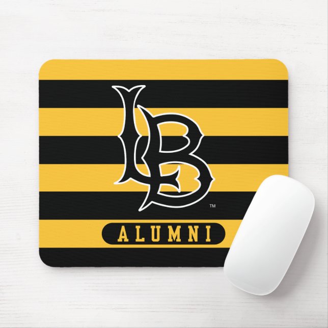 Mousepad Stripes de Alunos do Estado de Long Beach (Com mouse)