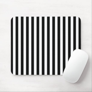 Mousepad Stripes Negras e Brancas, Padrões Strike, Linhas