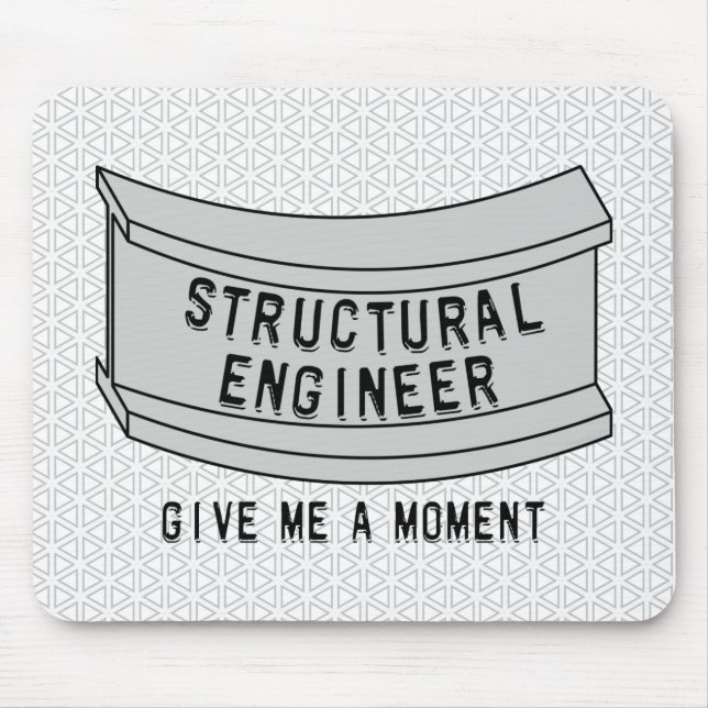 Mousepad Structural Engineer Beam Moment (Frente)