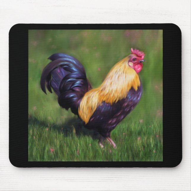 Mousepad (Stuart Bantam Rooster (Frente)