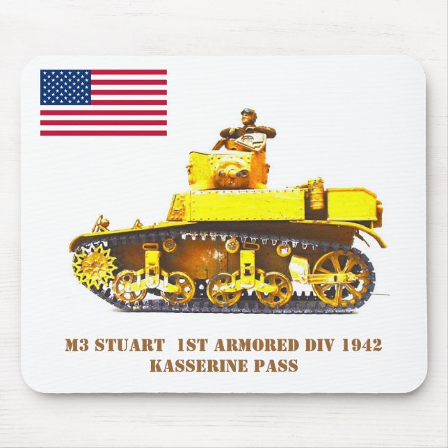 Mousepad Stuart Light Tank... (Frente)