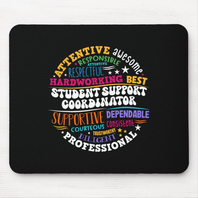 Mousepad Student Support Coordinator Appreciation Day Back  (Frente)