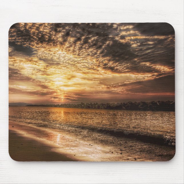 Mousepad Stuning Beach Sunrise (Frente)