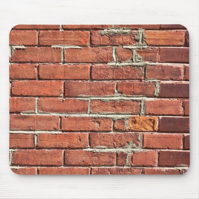 Mousepad Stylish Two Tone Red Brick Wall (Frente)