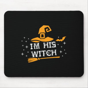 Mousepad Sua Bruxa Correspondendo Casais De Halloween Figur