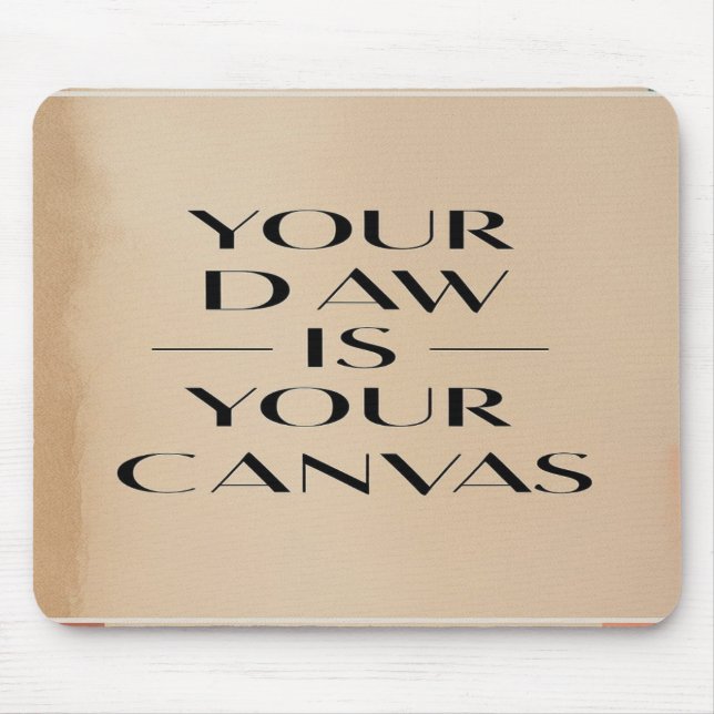 Mousepad Sua DAW É Sua Tela (Frente)