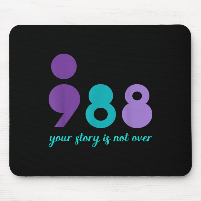 Mousepad Sua História Não Acabou De Ficar Com Suicídio Ment (Frente)