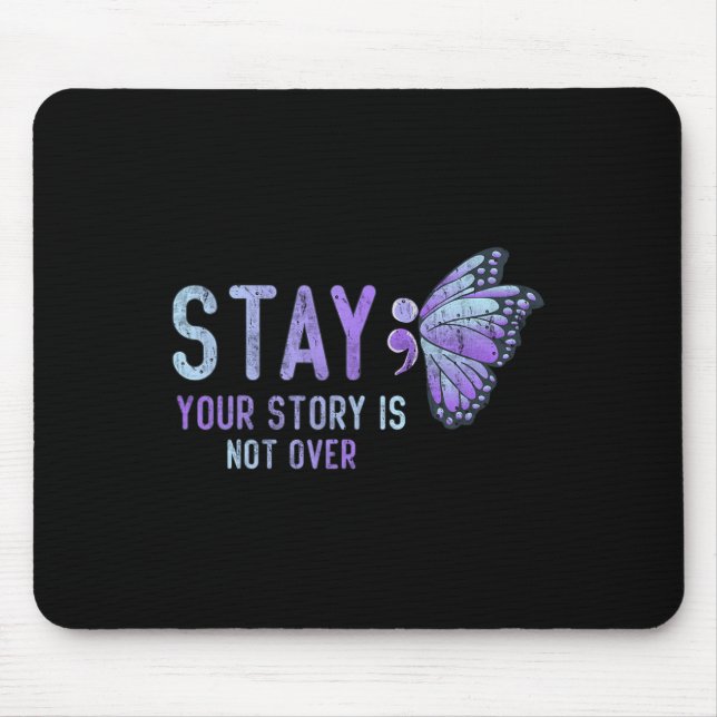 Mousepad Sua História Não É Mais Sobre Prevenção De Permanê (Frente)