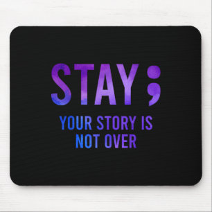 Mousepad Sua História Não Terminou Fique