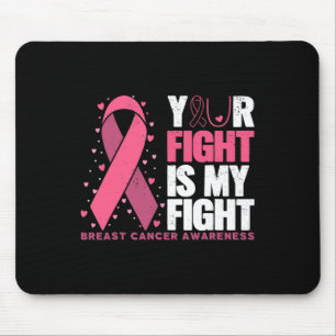 Mousepad Sua Luta Contra A Consciência Do Cancer Da Família