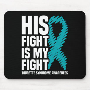 Mousepad Sua Luta É A Minha Luta Contra A Síndrome Tourett