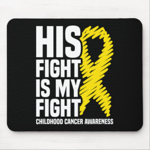 Mousepad Sua Luta É A Minha Luta Contra O Cancer Da Infânci