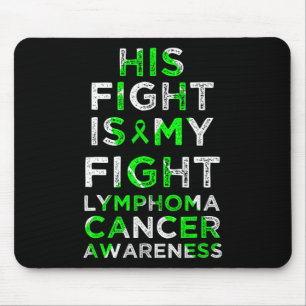 Mousepad Sua Luta É Minha Luta Contra O Linfoma Cancer De S