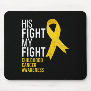 Mousepad Sua Luta é Minha Luta Pela Consciência do Cancer I