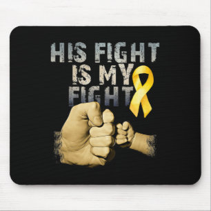 Mousepad Sua Luta É Minha Luta Pela Consciência Do Cancer N