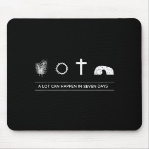 Mousepad Sua Ressurreição, Domingo de Ramos, Semana Santa,