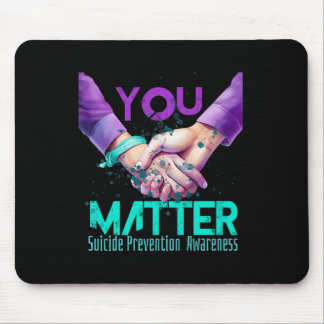 Mousepad Sua Vida Escolha Continuar Prevenção de Suicídio