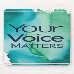 Mousepad Sua Voz Importa