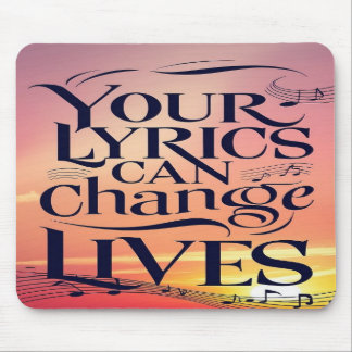 Mousepad Suas Letras Podem Mudar Vidas