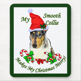 Mousepad Suave presentes de Natal Collie