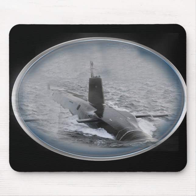Mousepad Sub nuclear naval (Frente)