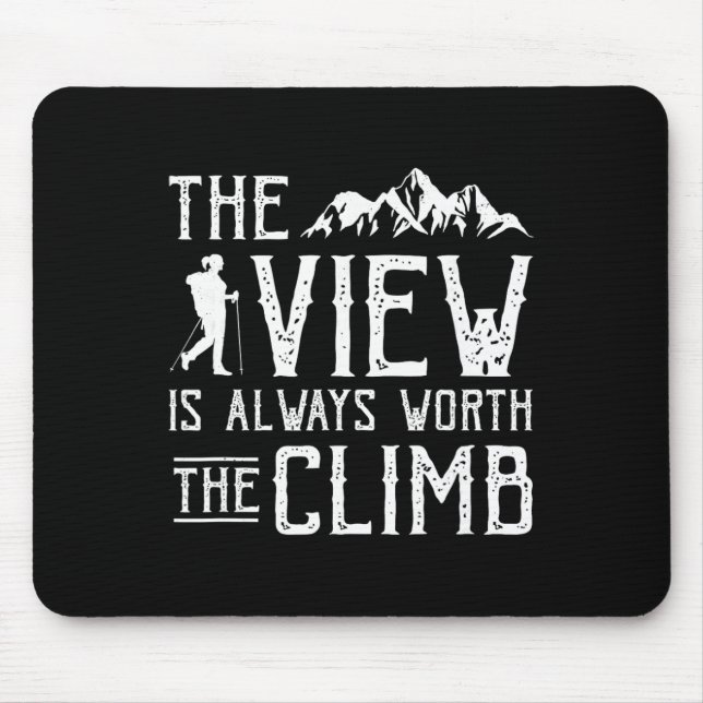 Mousepad Subir A Vista Sempre Vale A Pena A Subida  (Frente)