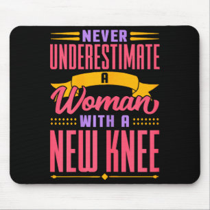 Mousepad Substituição do Joelho para Mulheres Nova Recupera