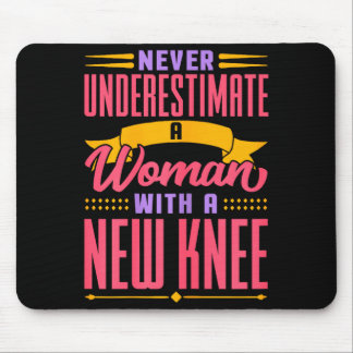 Mousepad Substituição do Joelho para Mulheres Nova Recupera
