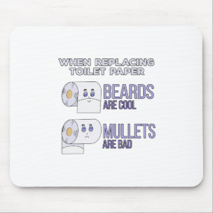 Mousepad Substituindo as placas de papel higiênico e o hum