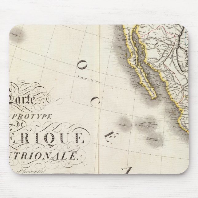 Mousepad Sudoeste da América do Norte (Frente)