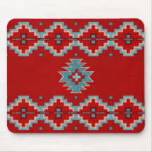 Sudoeste Mesas Vermelho e Turquesa